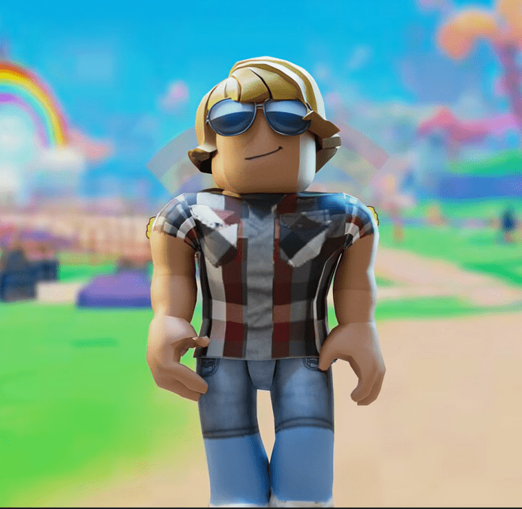 Roblox Character Avatar with Custom Appearance